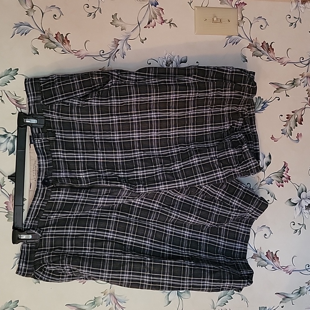 Authentic Heritage Blue Plaid Shorts Size 38